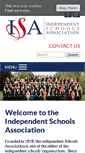 Mobile Screenshot of isaschools.org.uk